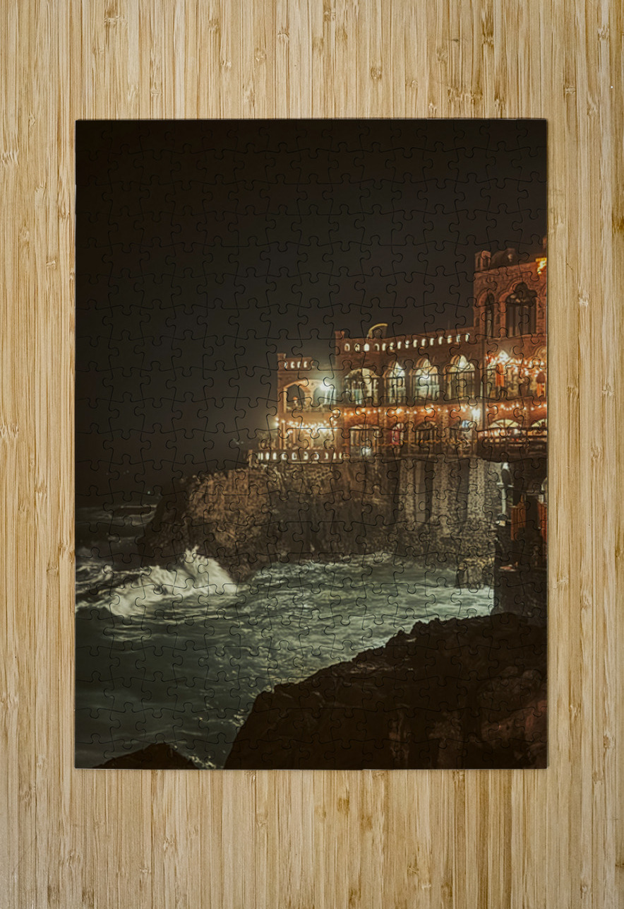 Margarita on the Rocks - Rosarito Mx Leslie Affeldt Photography Puzzle printing
