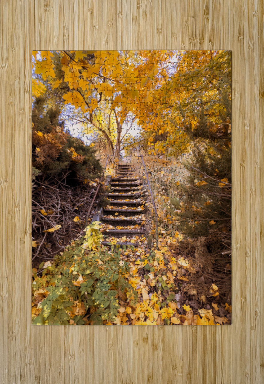 Autumn’s quiet retreat Leslie Affeldt Photography Puzzle printing