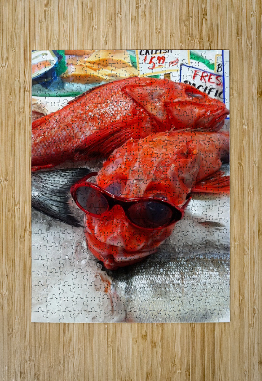 Something Fishy Leslie Affeldt Photography Puzzle printing