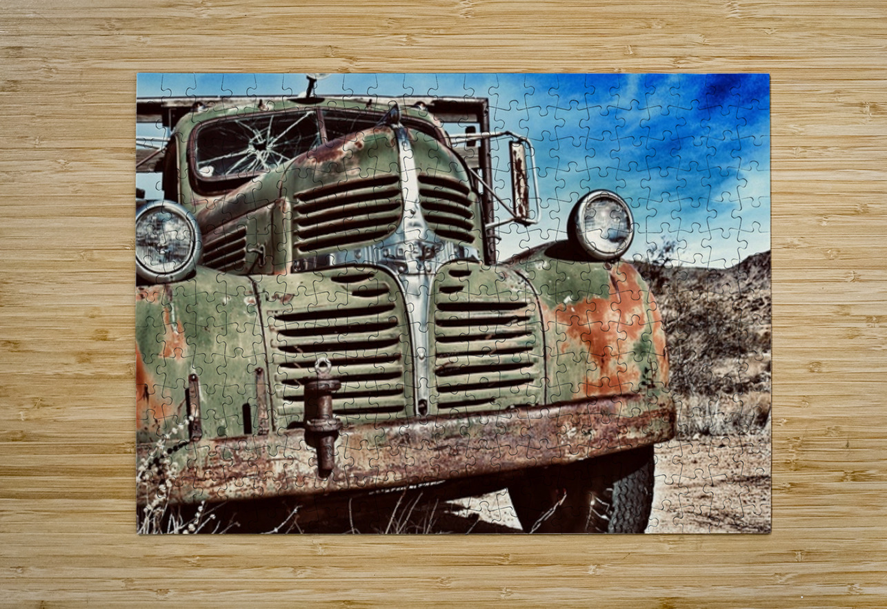 Desert Dodge Leslie Affeldt Photography Puzzle printing