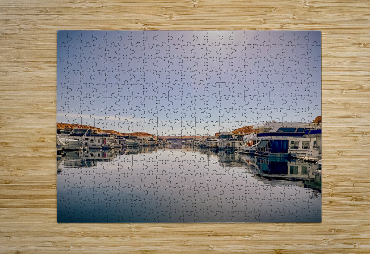Lake Powell Antelope Point Marina Page AZ Leslie Affeldt Photography Puzzle printing