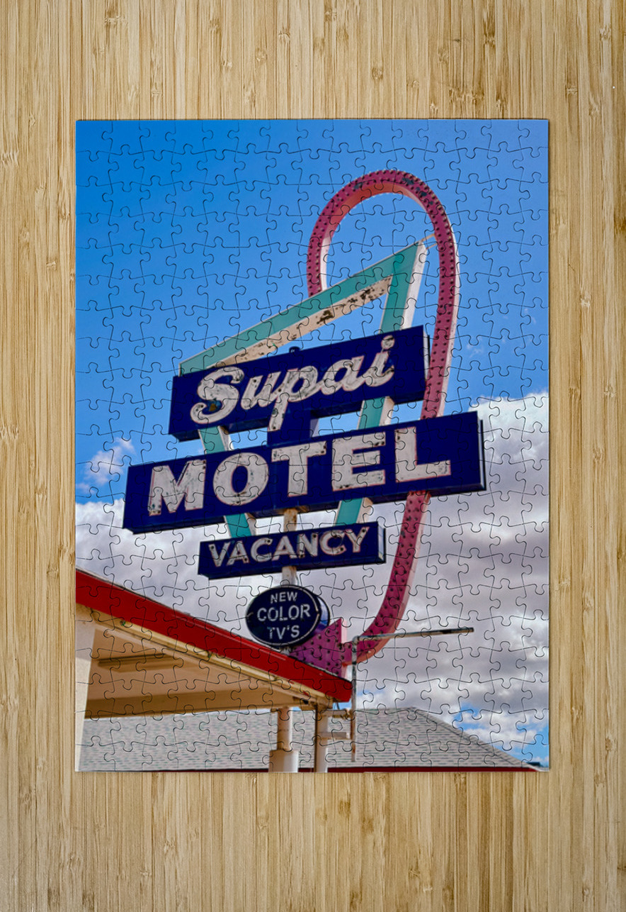 Supai Motel Seligman Arizona Leslie Affeldt Photography Puzzle printing