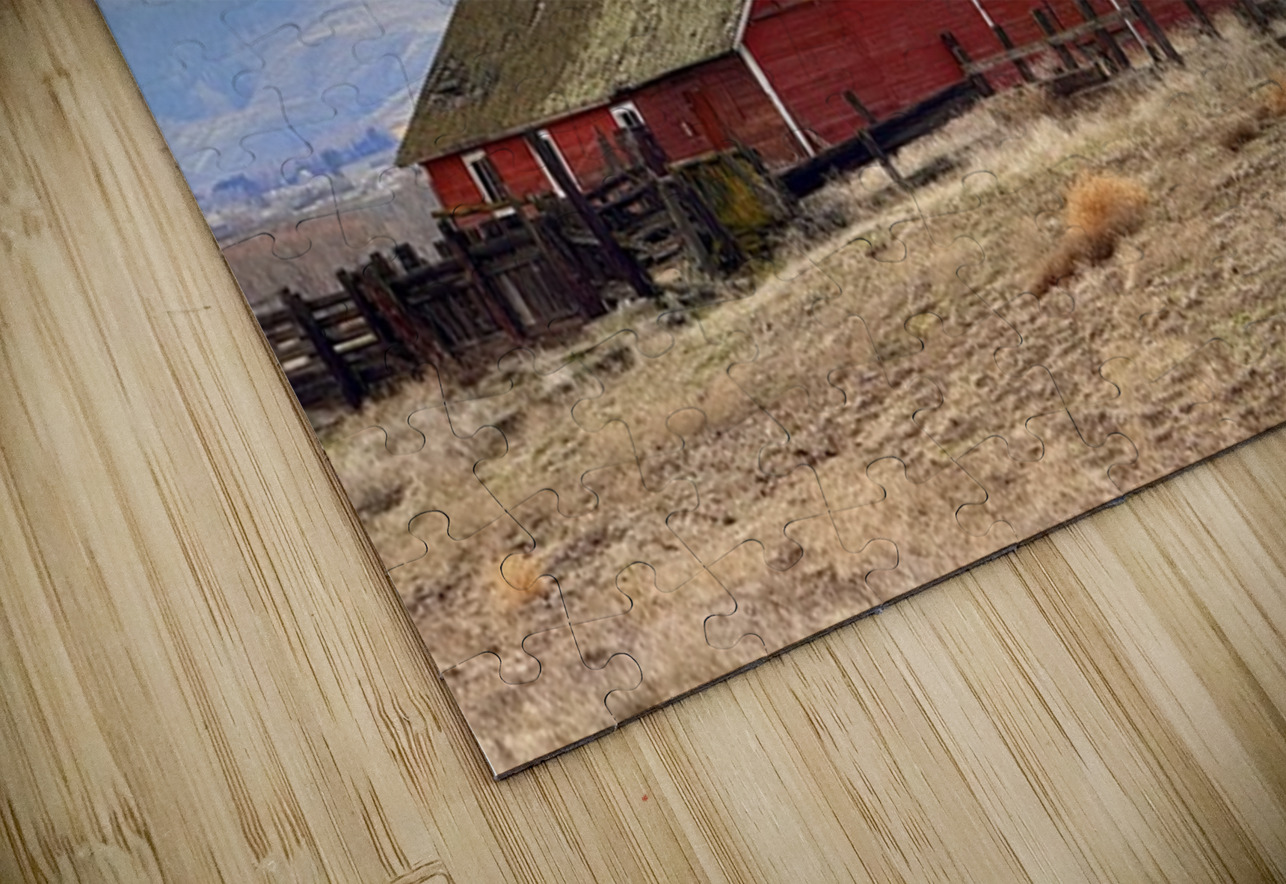 Sunset BArn Leslie Affeldt Photography Puzzle