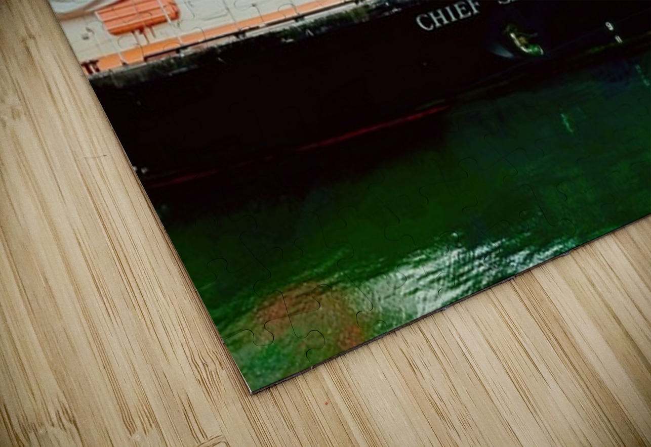 Chief Seattle Fire Boat  -1 Leslie Affeldt Photography Puzzle