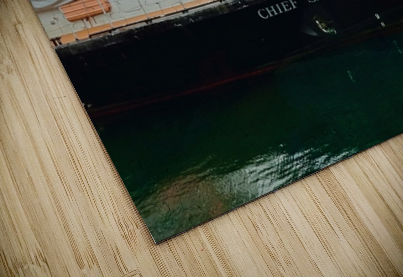 Chief Seattle Fire Boat -2 Leslie Affeldt Photography Puzzle