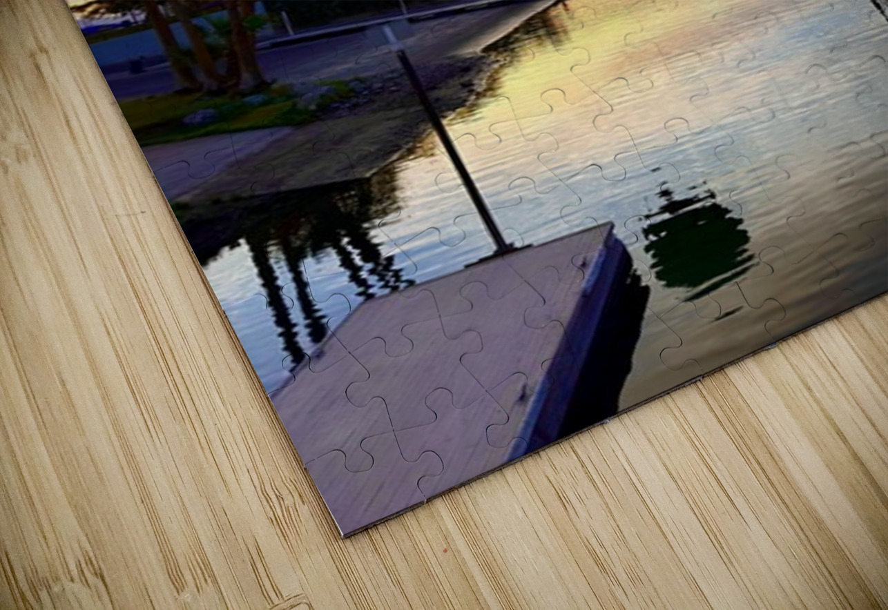 Sunrise over Bullhead City Leslie Affeldt Photography Puzzle