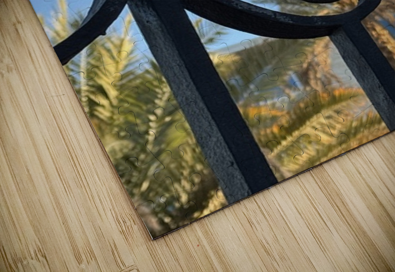 Through the Gate Leslie Affeldt Photography Puzzle