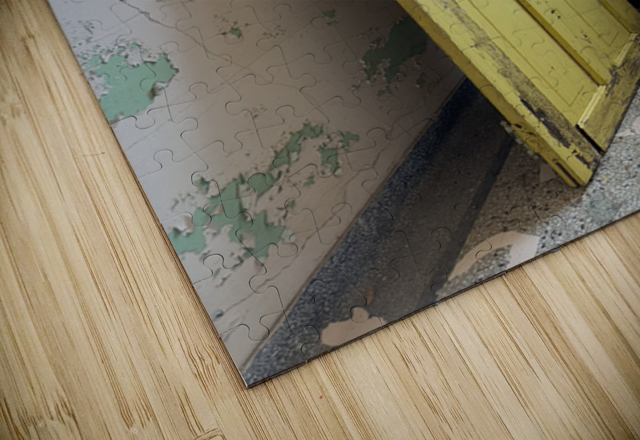 Old yellow door -2 Leslie Affeldt Photography Puzzle