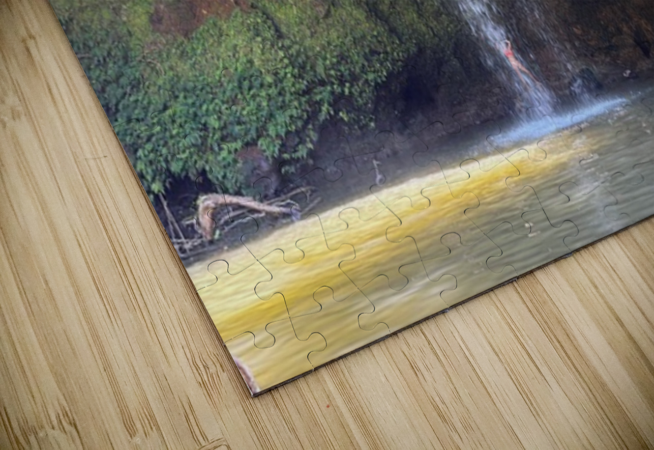 Upper falls Twin Falls Maui Hawaii Leslie Affeldt Photography Puzzle