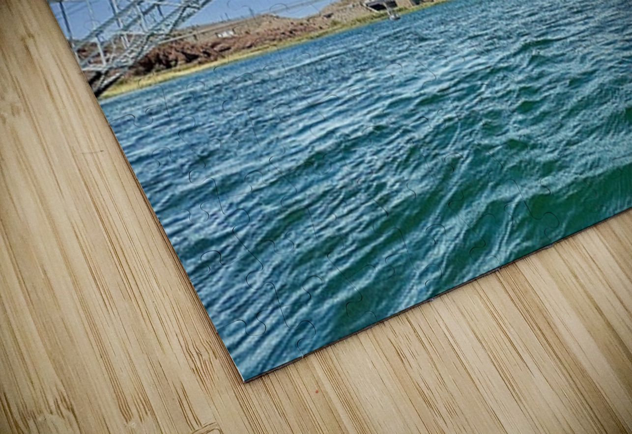 The Topock Bridge -3 Leslie Affeldt Photography Puzzle