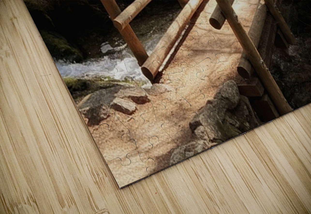Forest Bridge Leslie Affeldt Photography Puzzle