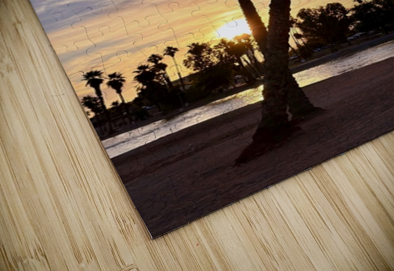 Sunset at Lake Havasu  Leslie Affeldt Photography Puzzle