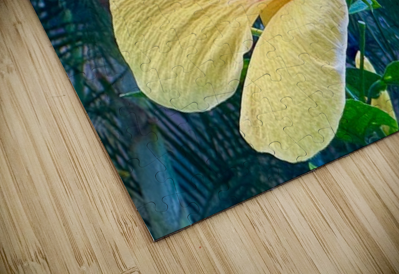 Yellow Hibiscus Leslie Affeldt Photography Puzzle