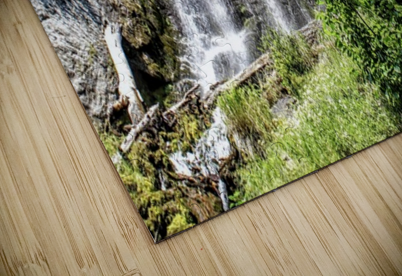 Silver Falls - Entiat Washington Leslie Affeldt Photography Puzzle