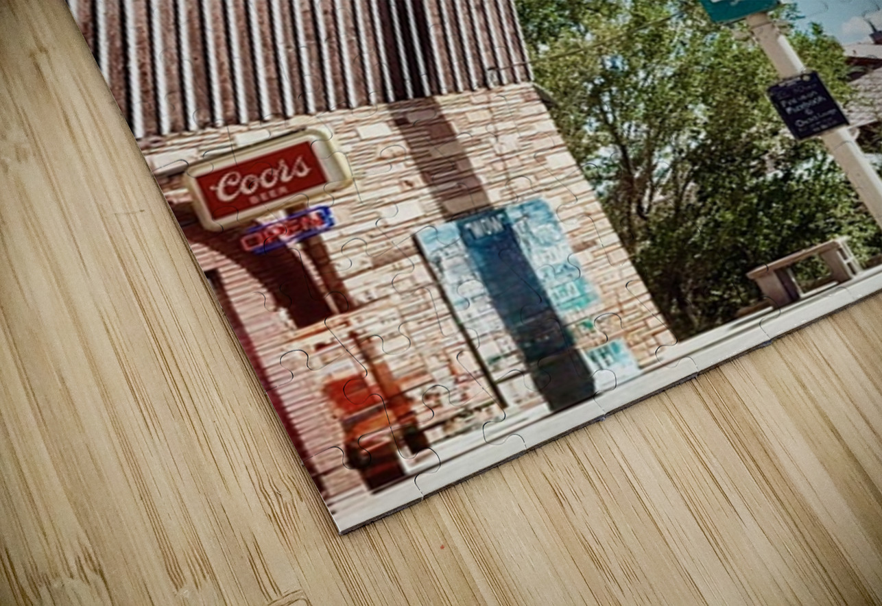 Oasis Lounge - Ash Fork Az - Route 66 Leslie Affeldt Photography Puzzle