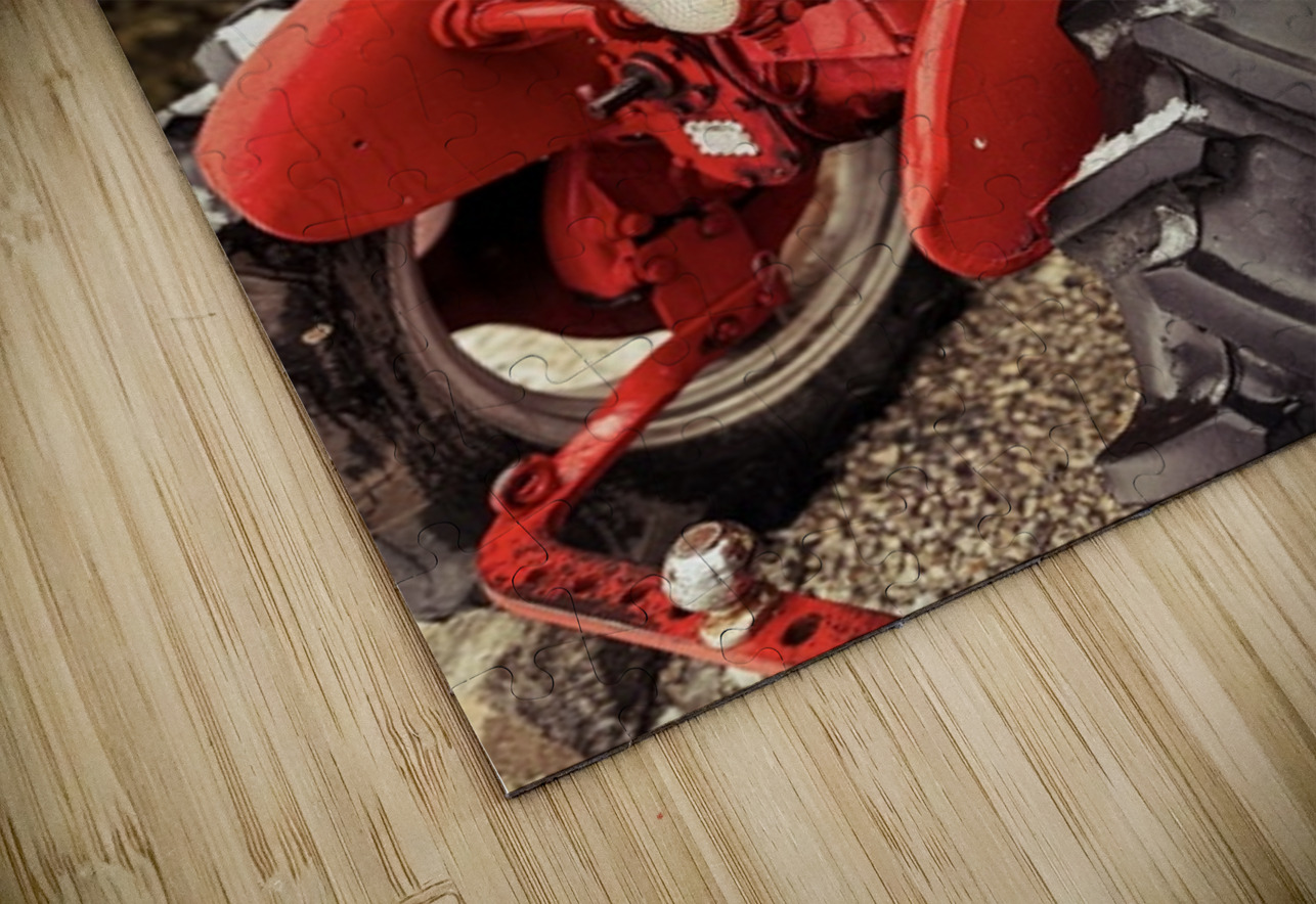Red Farmall Leslie Affeldt Photography Puzzle